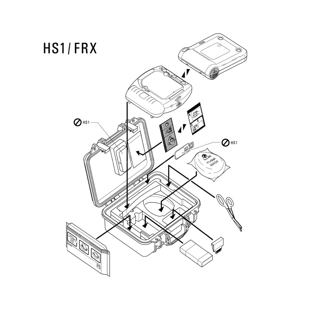 Hårdväska (Pelikan) till HS1 och FRx
