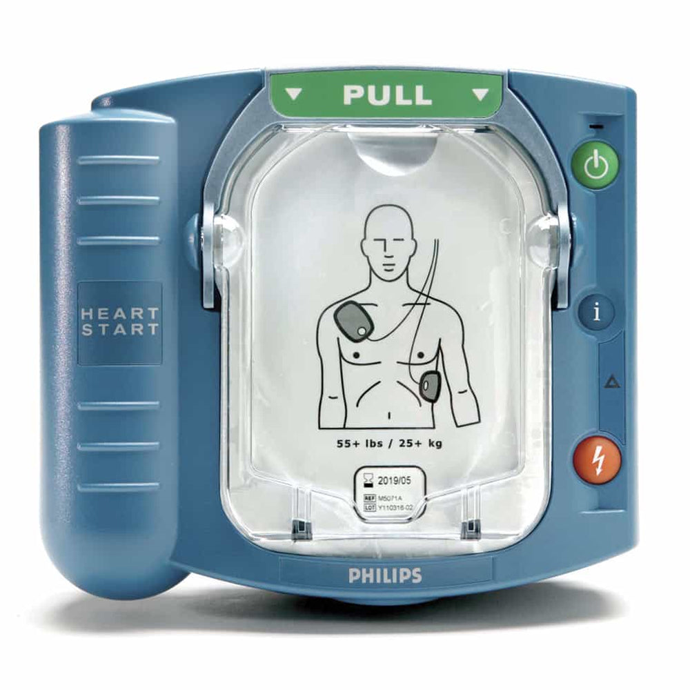 Heartstart HS1 Defibrillator with small/slim case